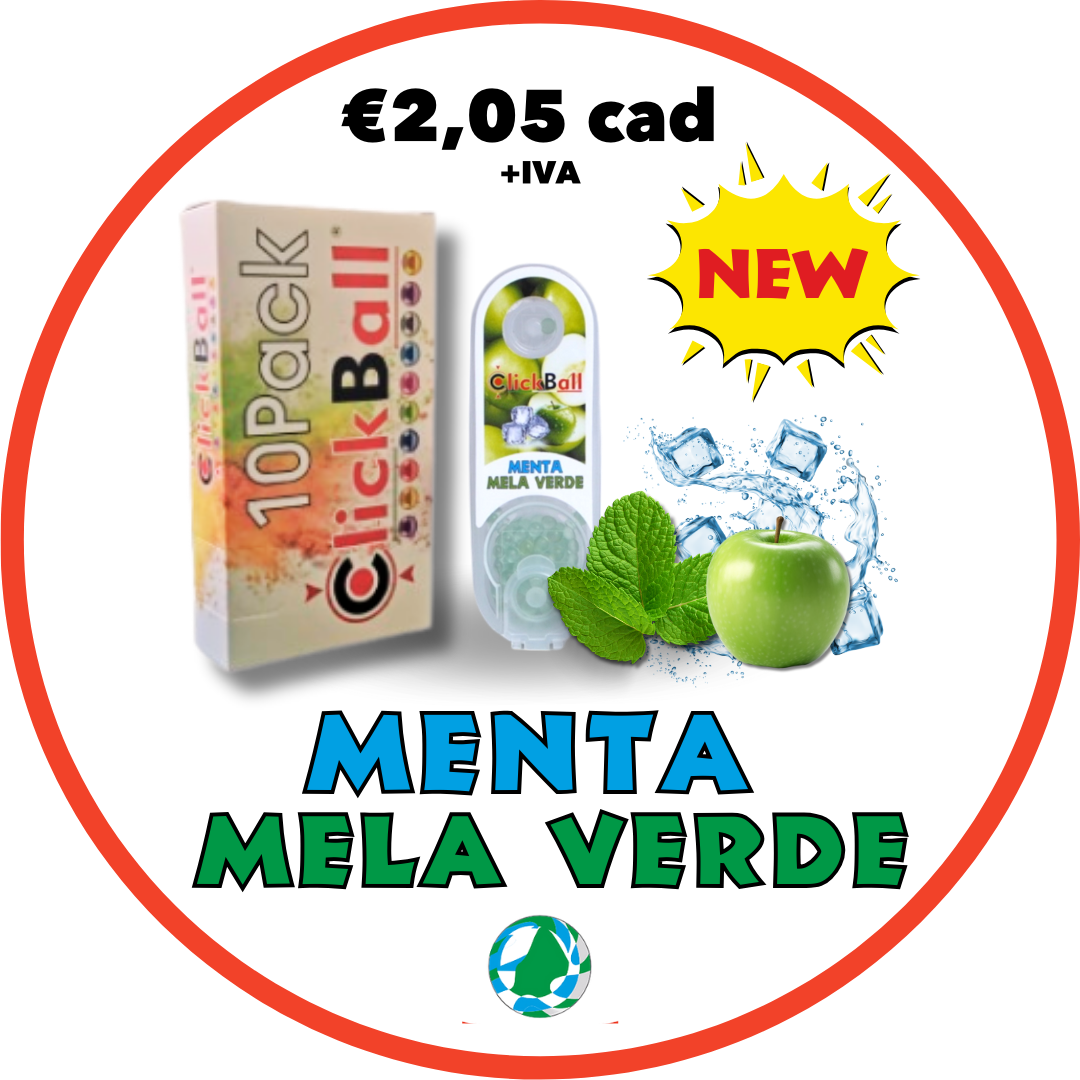Stecca Blister Menta Mela da 10 pz.