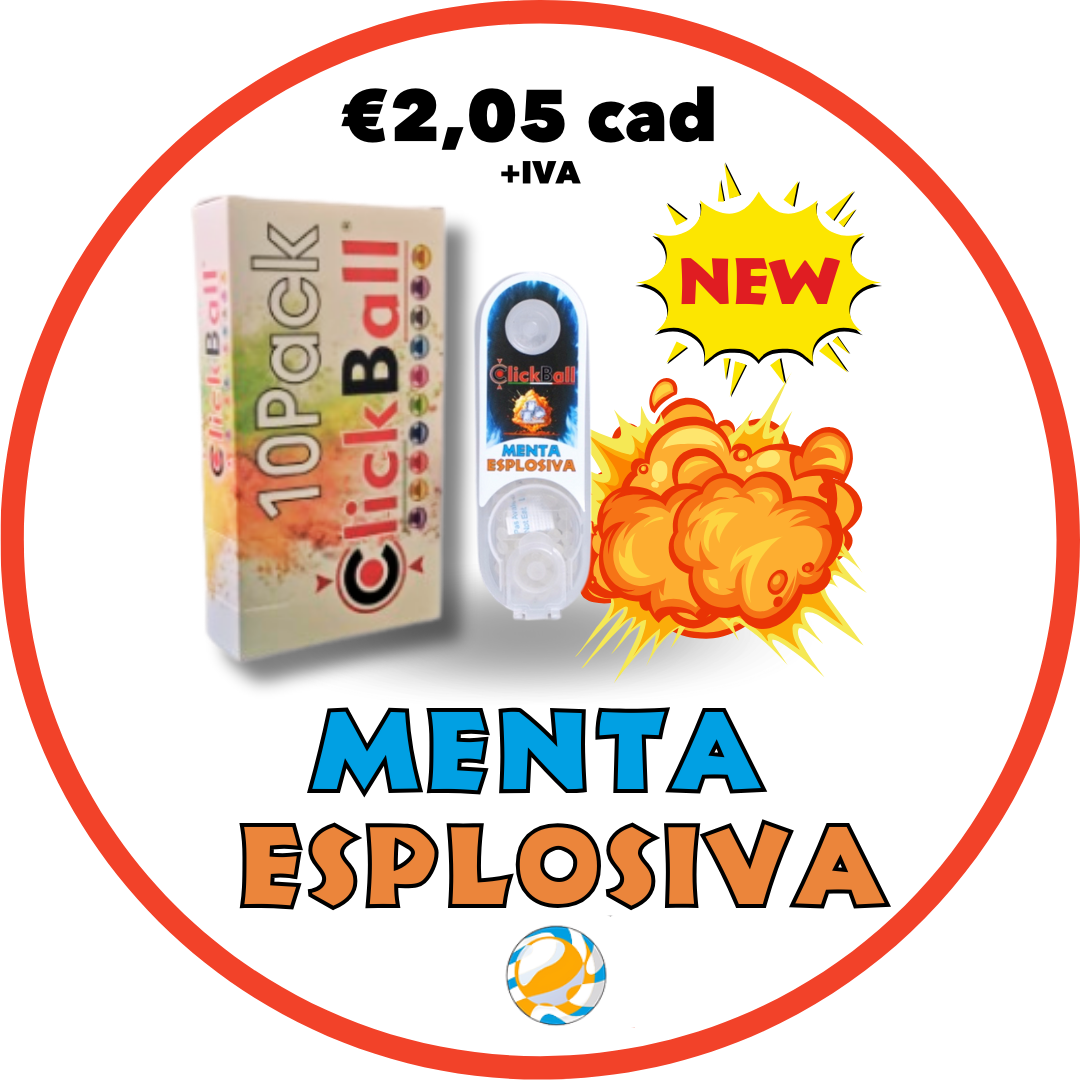 Stecca Blister Menta Esplosiva da 10 pz.