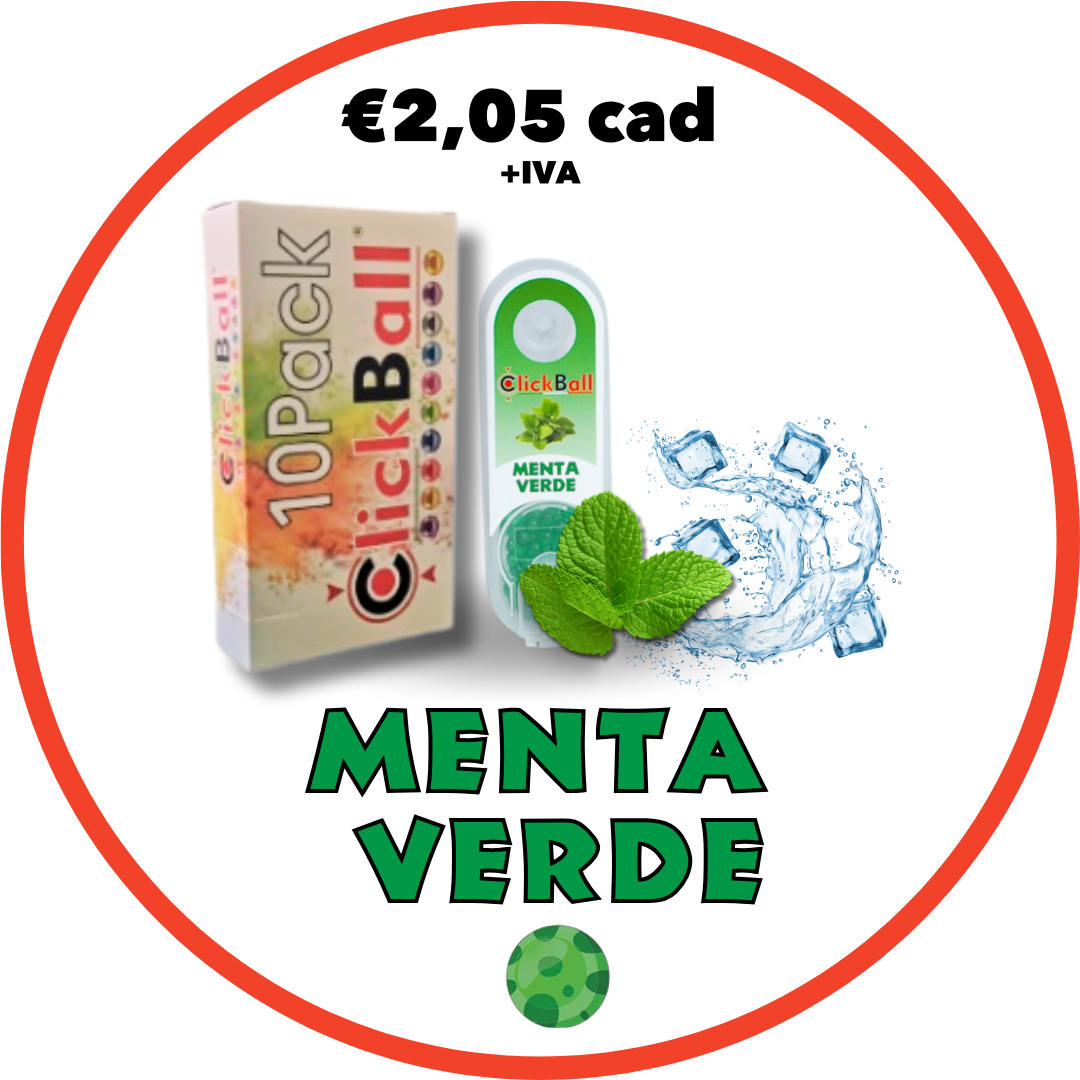 Stecca Blister Menta Verde da 10 pz.