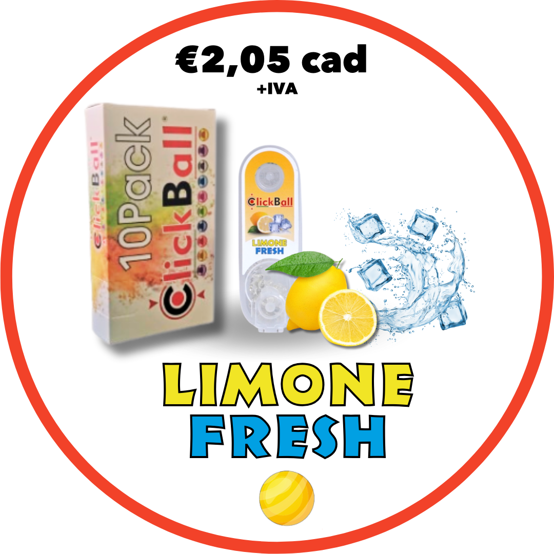 Stecca Blister Limone da 10 pz.