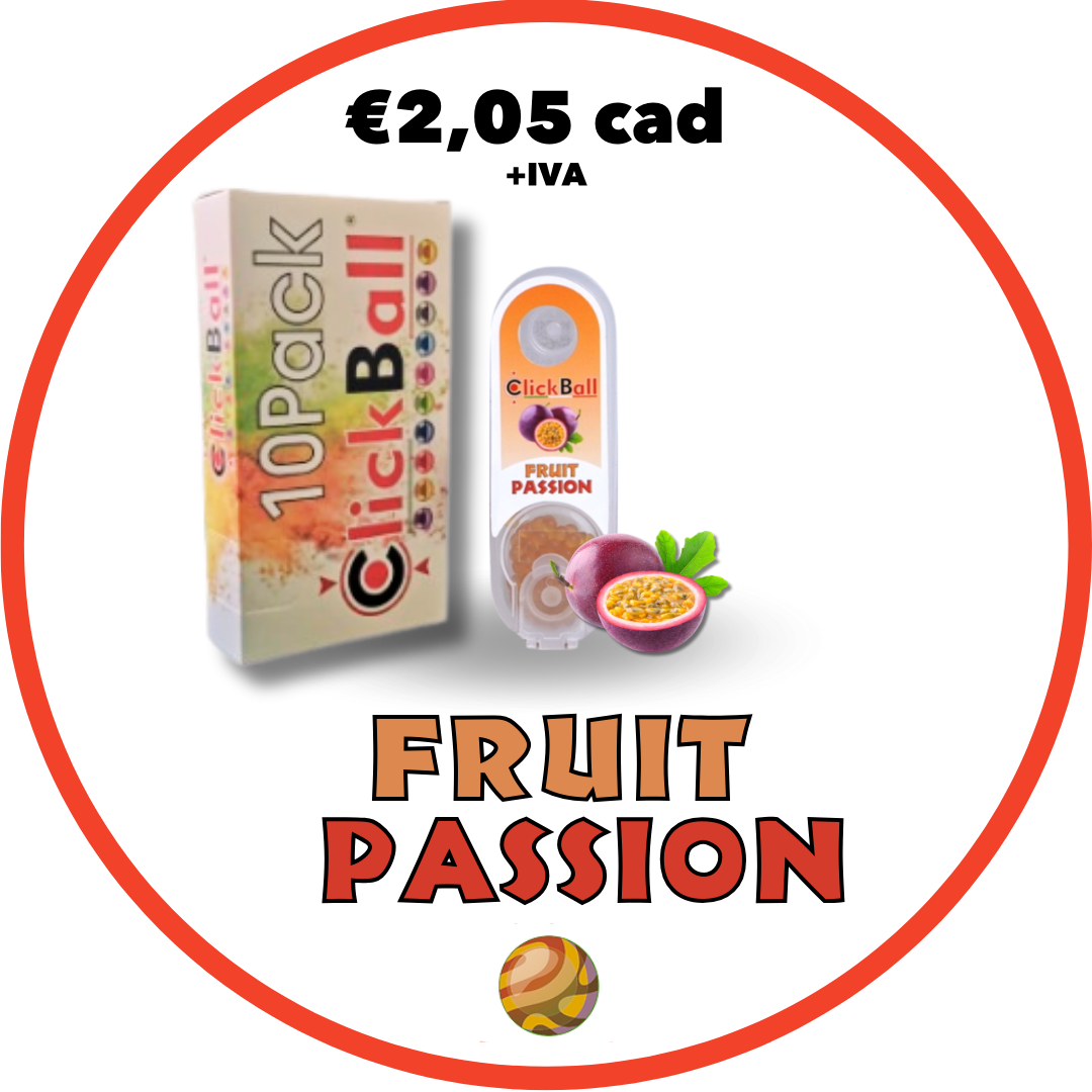 Stecca Blister Passion Fruit da 10 pz.