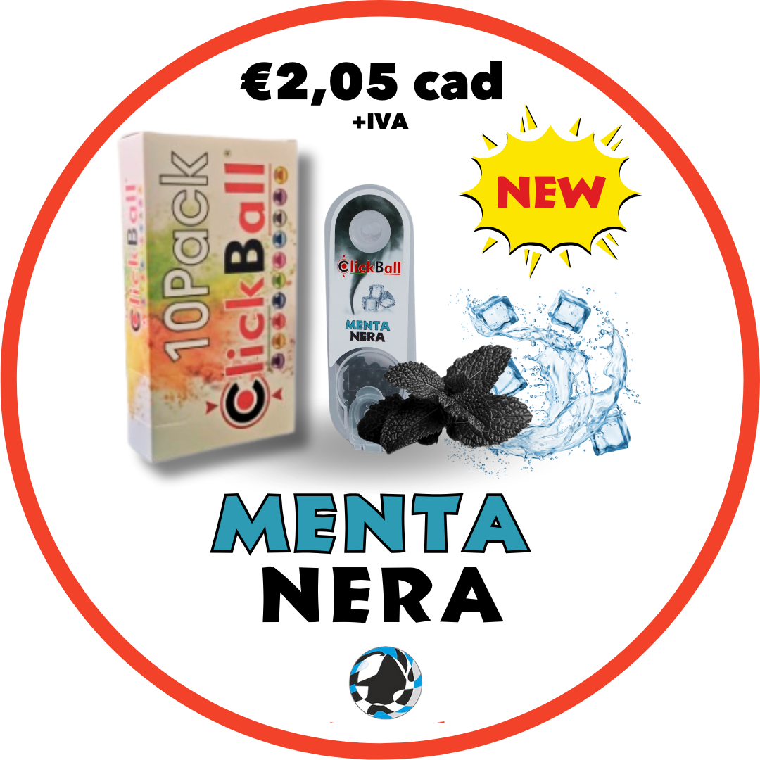Stecca Blister Menta Nera da 10 pz.