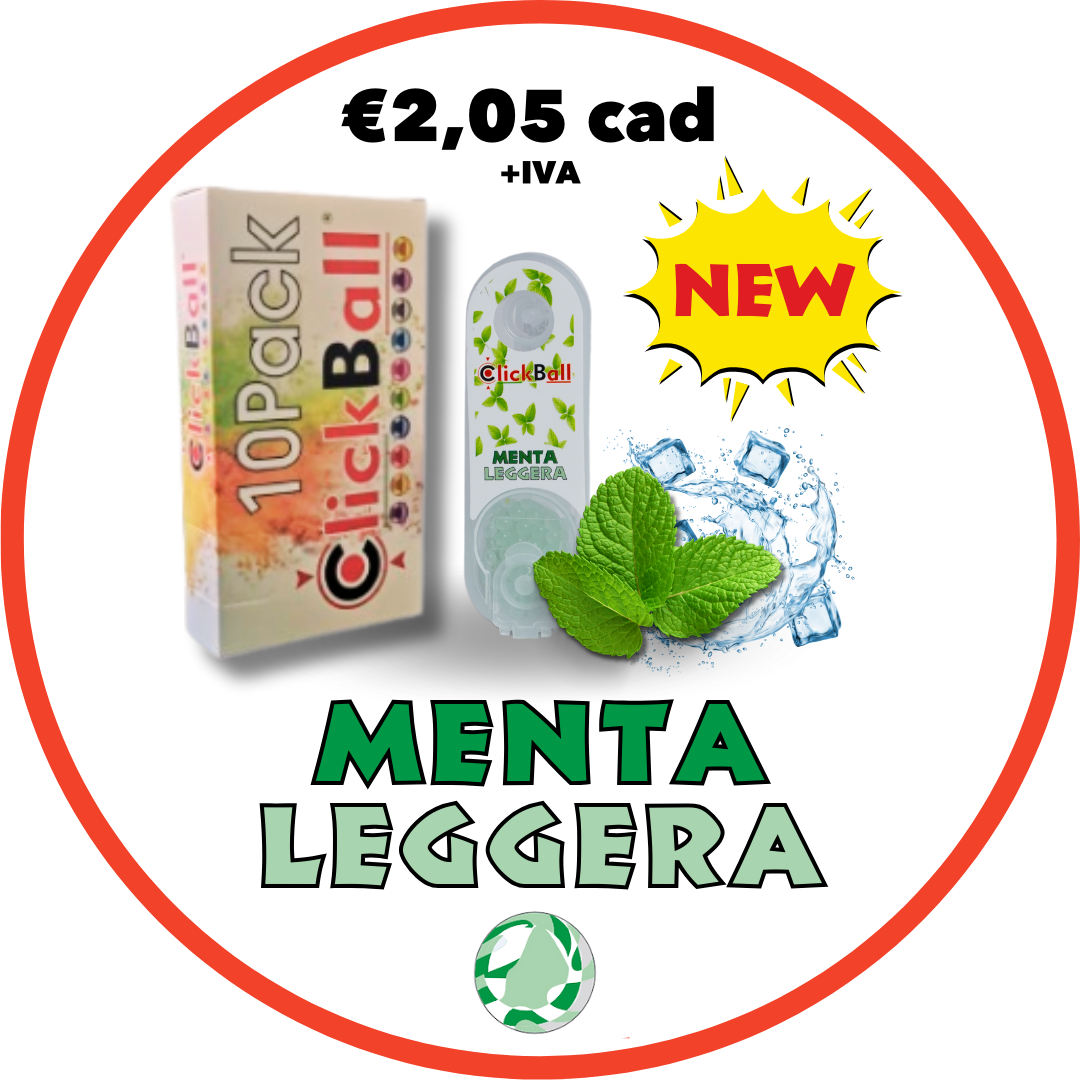 Stecca Blister Menta Leggera da 10 pz.