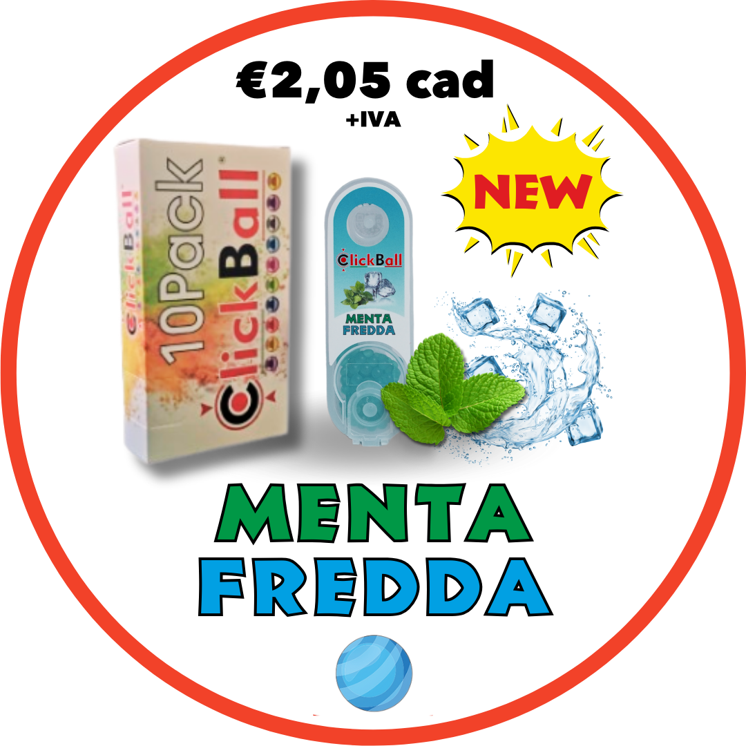Stecca Blister Menta Fredda 10 pz.
