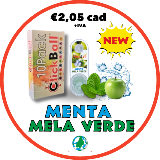 Stecca Blister Menta Mela da 10 pz.
