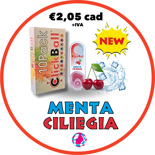 Stecca Blister Menta Ciliegia da 10 pz.