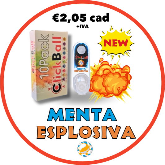 Stecca Blister Menta Esplosiva da 10 pz.