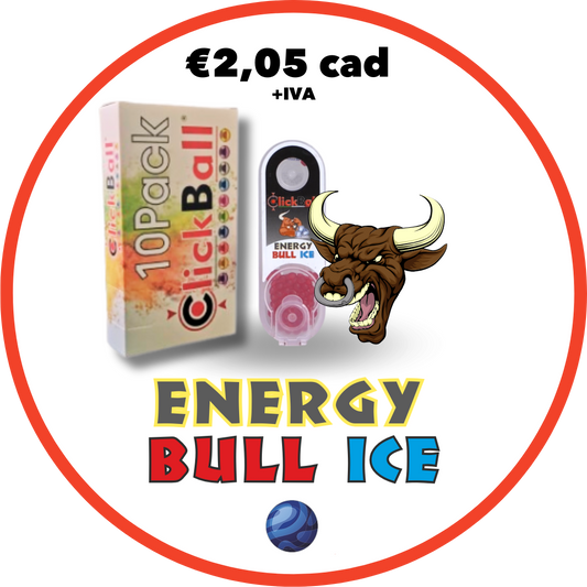 Stecca Blister Energy Bull Ice da 10 pz.