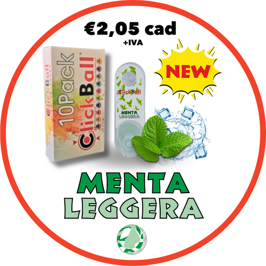 Stecca Blister Menta Leggera da 10 pz.