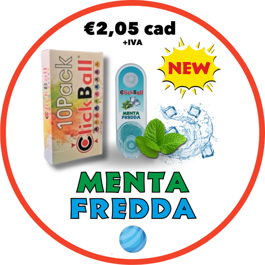 Stecca Blister Menta Fredda 10 pz.